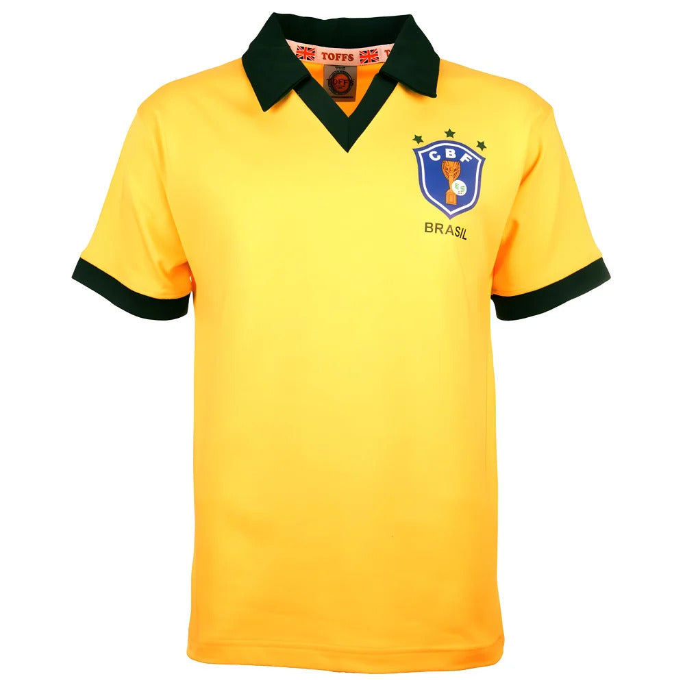 Brazil 1986 World Cup Retro Football Shirt_2