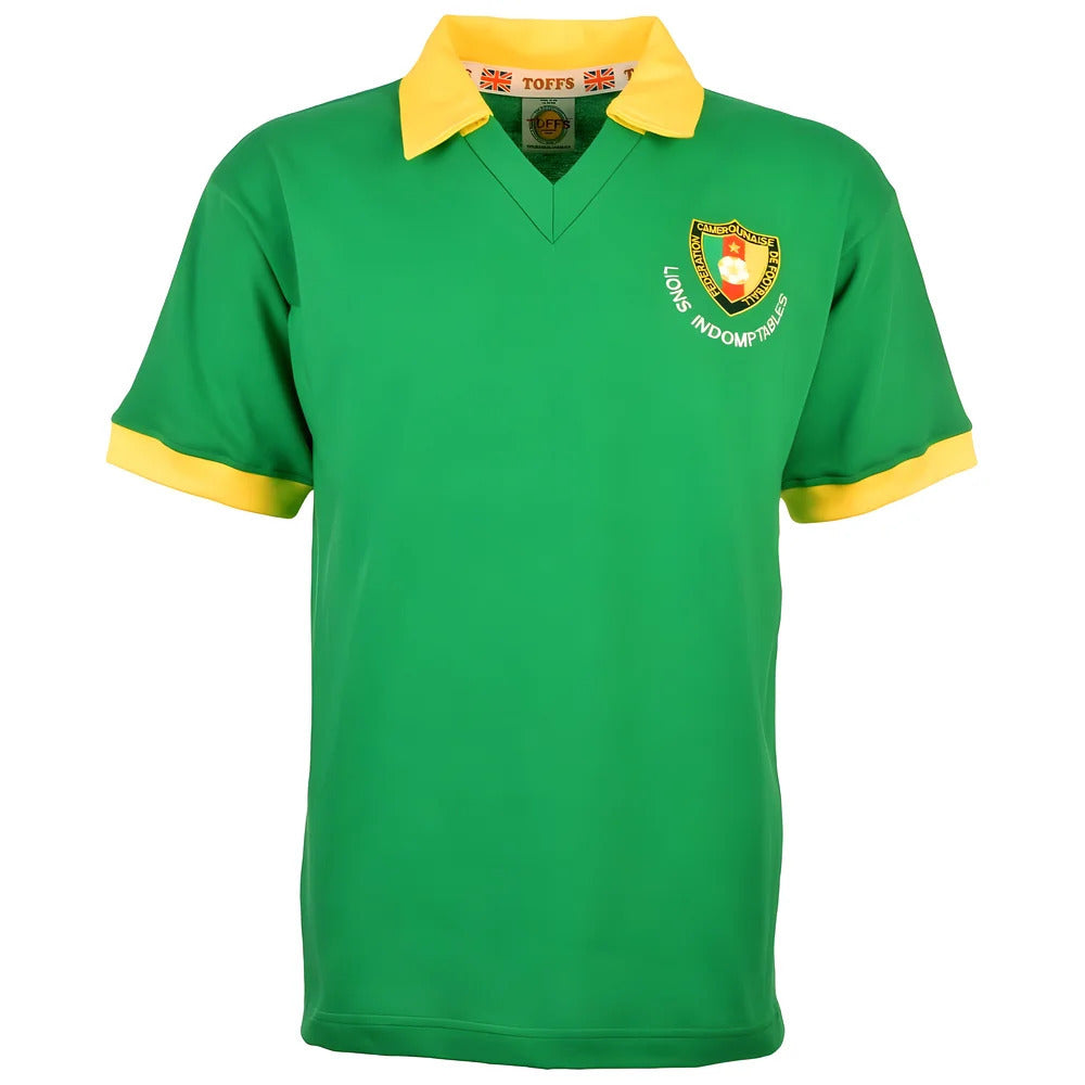 Cameroon 1982 World Cup Retro Football Shirt_2