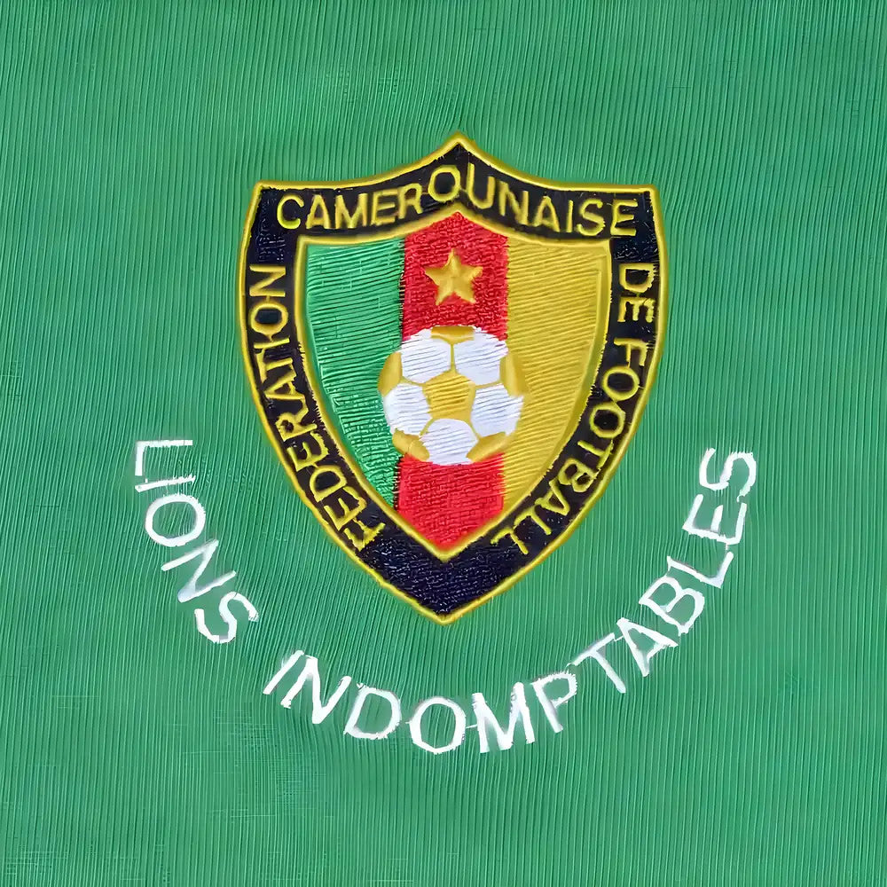 Cameroon 1982 World Cup Retro Football Shirt_2