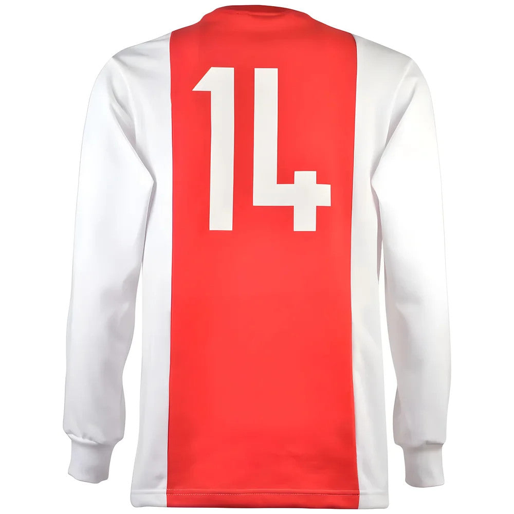 Ajax 1970s No. 14 Retro Football Shirt_2