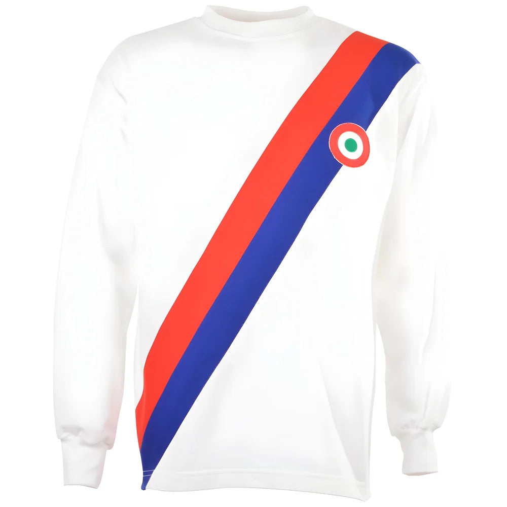 Bologna Copa Italia Winners 1970 Retro Football Shirt_2
