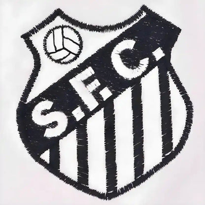 Santos 1950s-1960s Home Retro Football Shirt_1