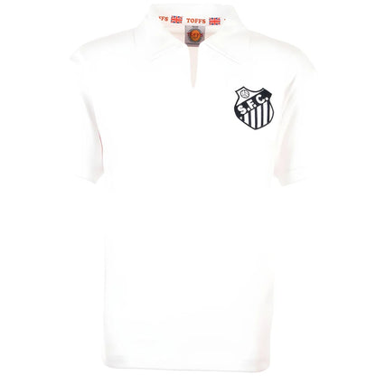 Santos 1960s-1970s Retro Football Shirt_0