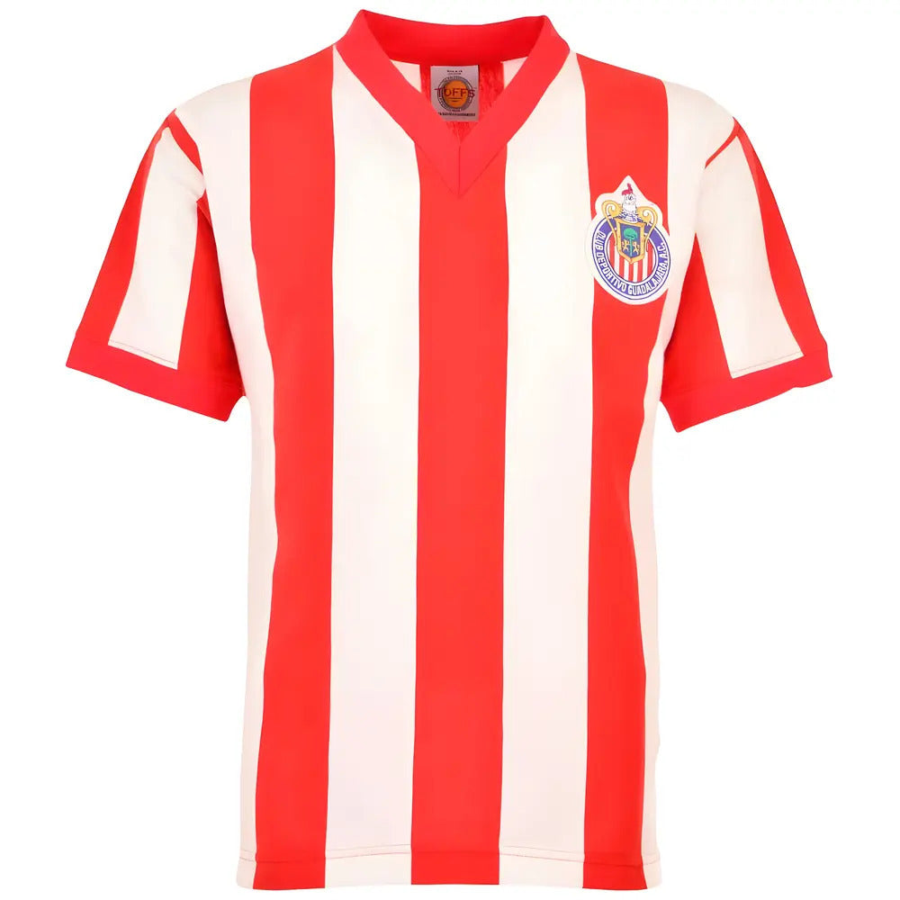 Chivas Guadalajara Retro Football Shirt_0
