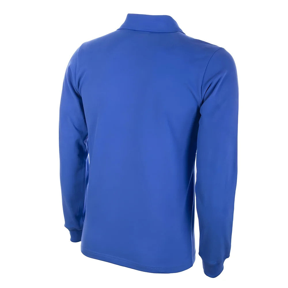 France 1950's Long Sleeve Retro Football Shirt_1