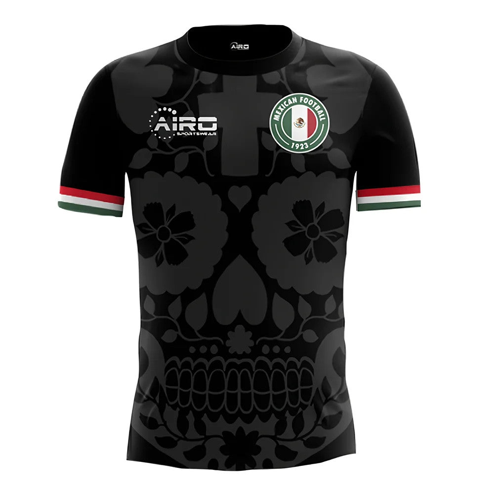 2025-2026 Mexico Third Concept Football Shirt (C.Vela 11) - Kids_3