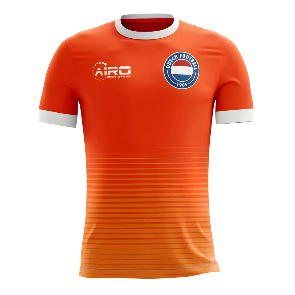 2025-2026 Holland Airo Concept Home Shirt (V. Persie 9) - Kids_4