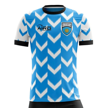 2025-2026 Uruguay Home Concept Football Shirt (L. Suarez 9) - Kids_3