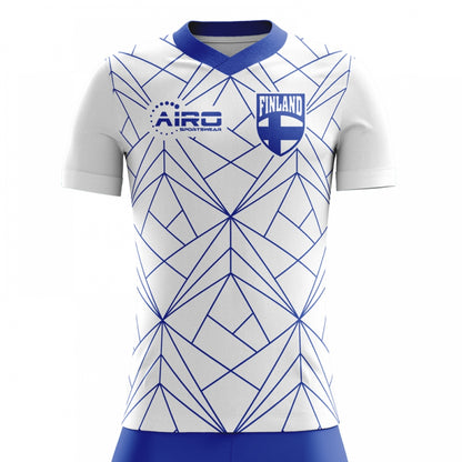 2025-2026 Finland Home Concept Football Shirt - Little Boys_1