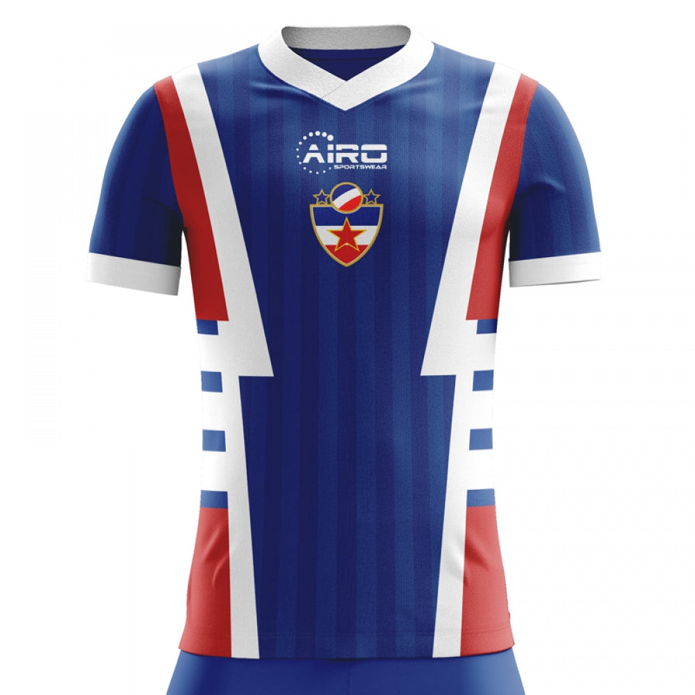 2025-2026 Yugoslavia Home Concept Football Shirt - Adult Long Sleeve_1