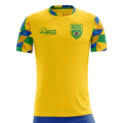 2025-2026 Brazil Home Concept Football Shirt - Little Boys_1