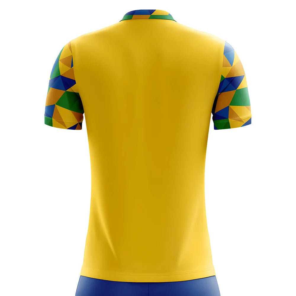 2025-2026 Brazil Home Concept Football Shirt (Zico 10) - Kids_4
