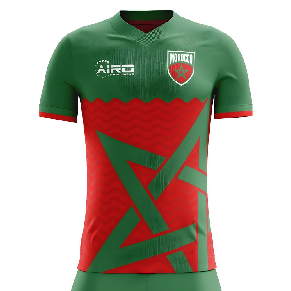 2025-2026 Morocco Home Concept Football Shirt (Kids)_1