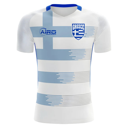 2025-2026 Greece Home Concept Football Shirt - Kids (Long Sleeve)_1