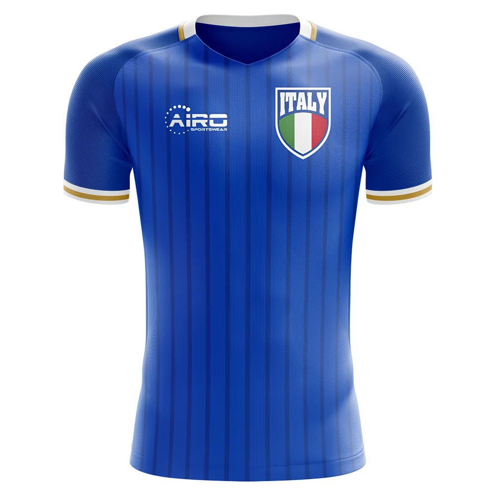 2025-2026 Italy Home Concept Football Shirt (Verratti 8) - Kids_3