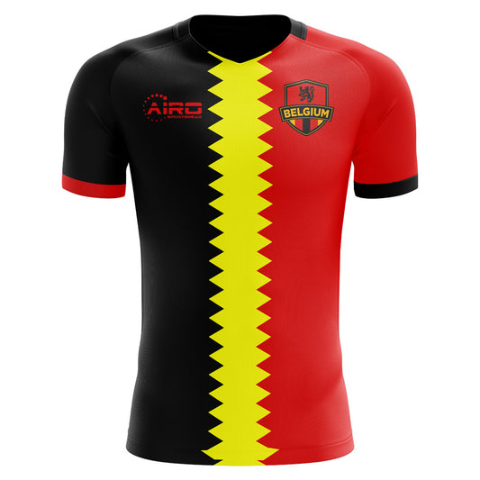 2025-2026 Belgium Flag Concept Football Shirt_1