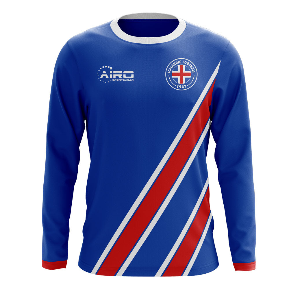 2025-2026 Iceland Long Sleeve Home Concept Football Shirt_1
