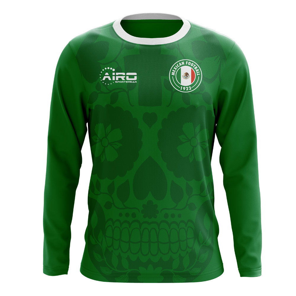 2025-2026 Mexico Long Sleeve Home Concept Football Shirt_1