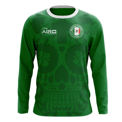 2025-2026 Mexico Long Sleeve Home Concept Football Shirt_1