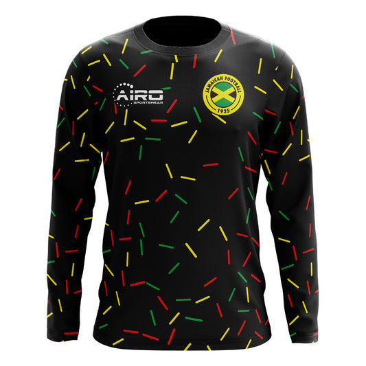 2025-2026 Jamaica Long Sleeve Third Concept Football Shirt (Kids)_1
