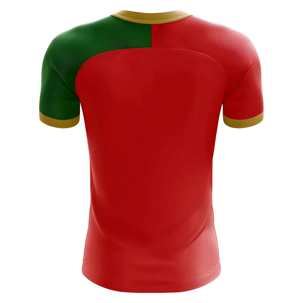 2025-2026 Portugal Flag Home Concept Football Shirt (Ronaldo 7) - Kids_4