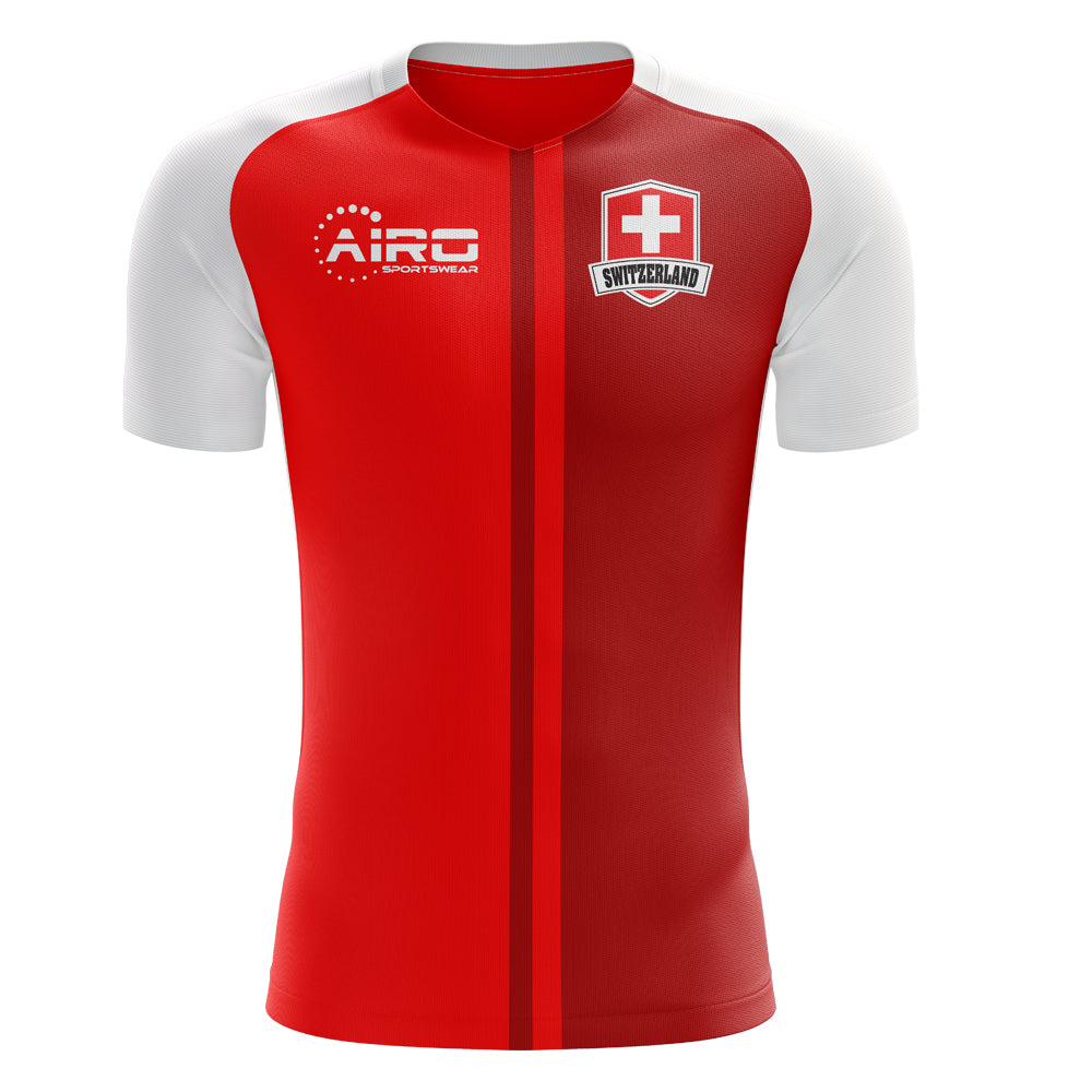 2025-2026 Switzerland Home Concept Football Shirt - Little Boys_1
