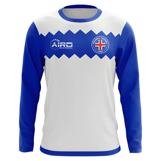2025-2026 Iceland Long Sleeve Away Concept Football Shirt_1