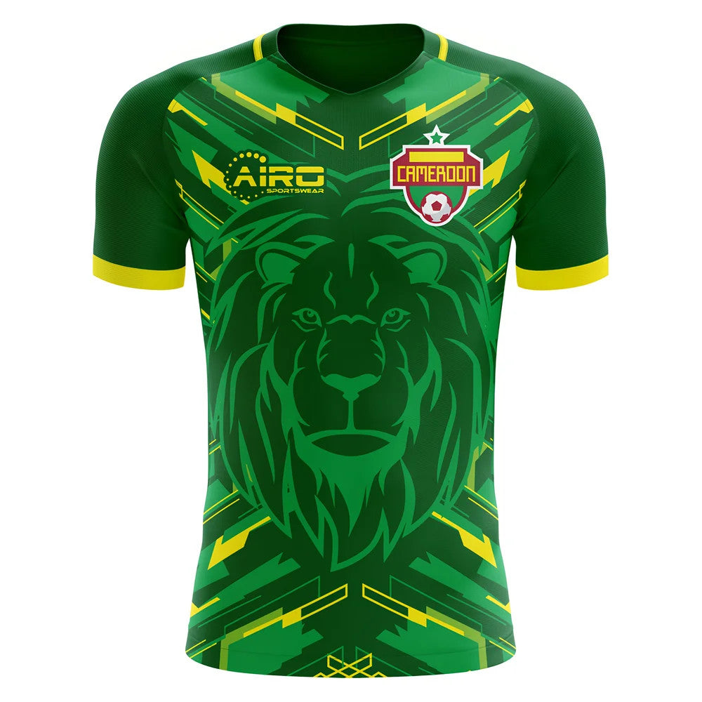 2025-2026 Cameroon Home Concept Football Shirt (Milla 9)_3