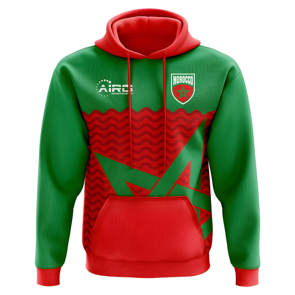 2025-2026 Morocco Home Concept Football Hoody_1