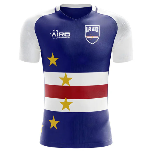 2025-2026 Cape Verde Home Concept Football Shirt - Adult Long Sleeve_1