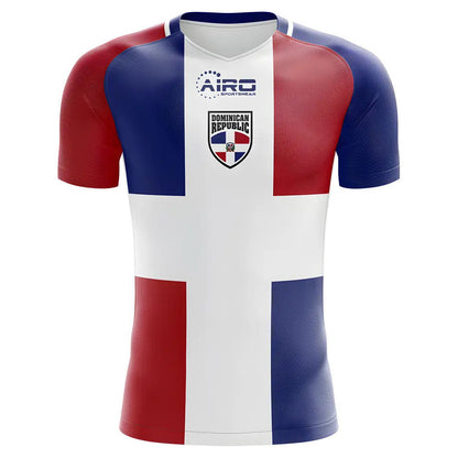 2025-2026 Dominican Republic Home Concept Football Shirt - Adult Long Sleeve_1