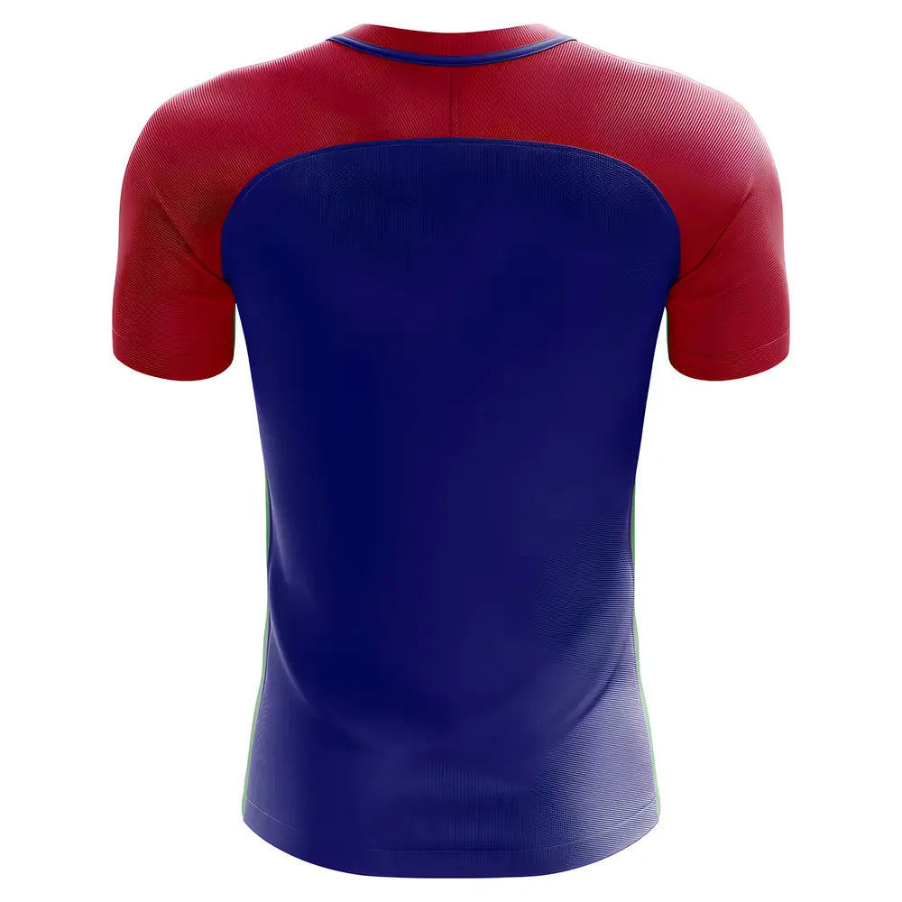 2025-2026 Haiti Home Concept Football Shirt - Adult Long Sleeve_1