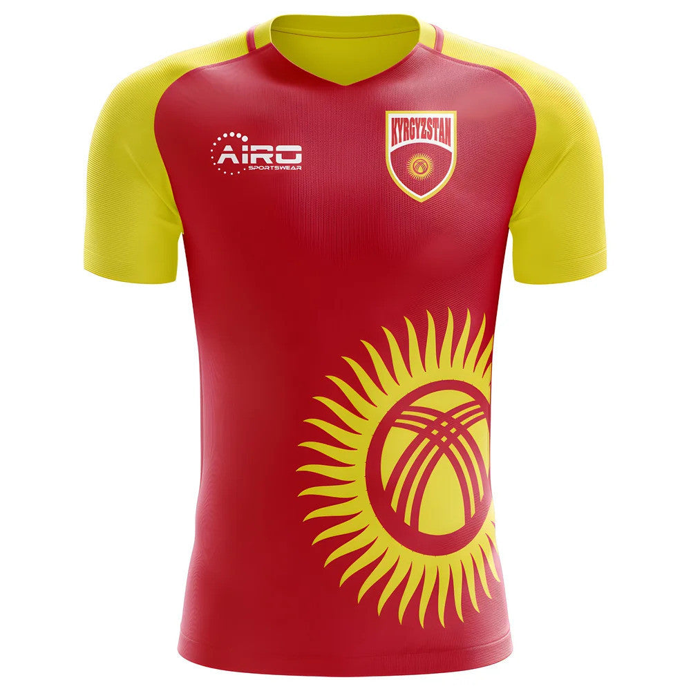 2025-2026 Kyrgyzstan Home Concept Football Shirt - Adult Long Sleeve_1