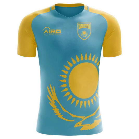 2025-2026 Kazakhstan Home Concept Football Shirt - Little Boys_1