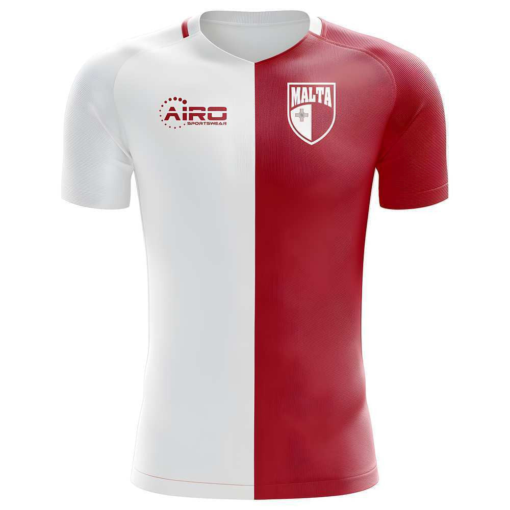 2025-2026 Malta Home Concept Football Shirt - Adult Long Sleeve_1