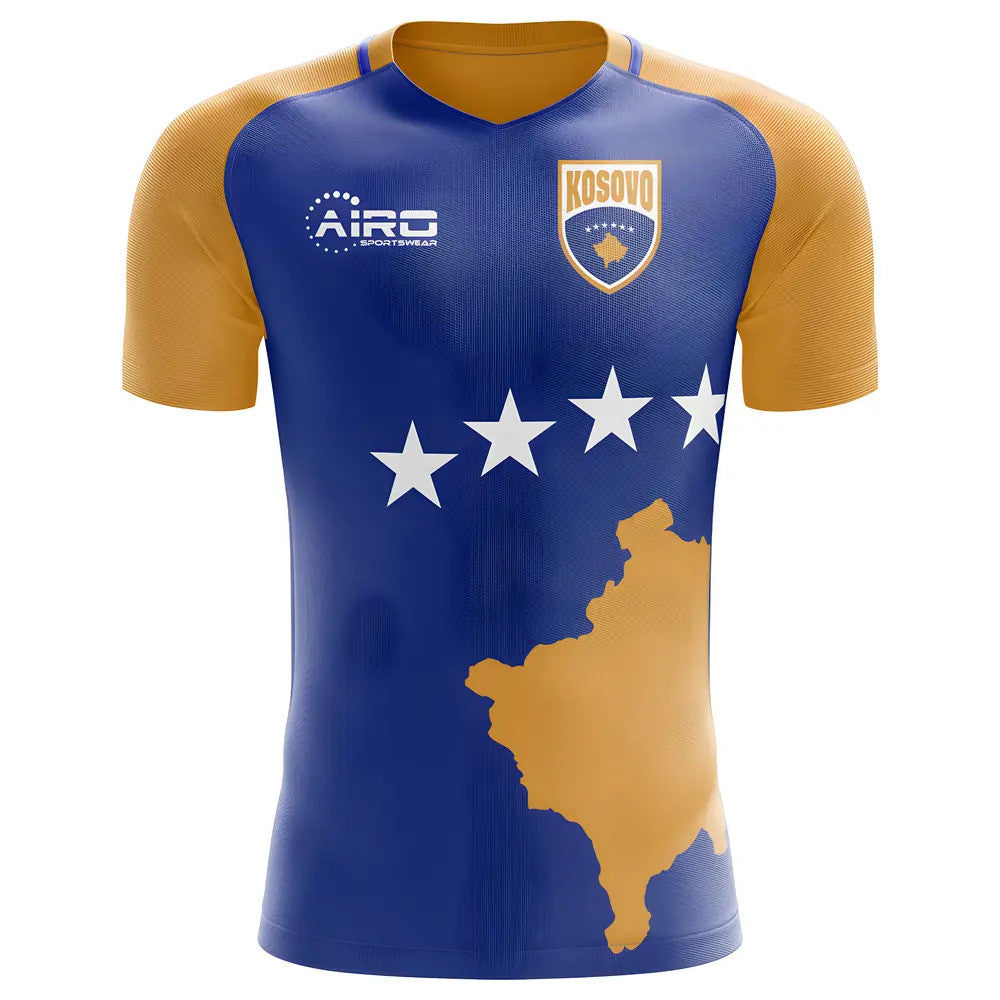 2025-2026 Kosovo Home Concept Football Shirt - Adult Long Sleeve_1