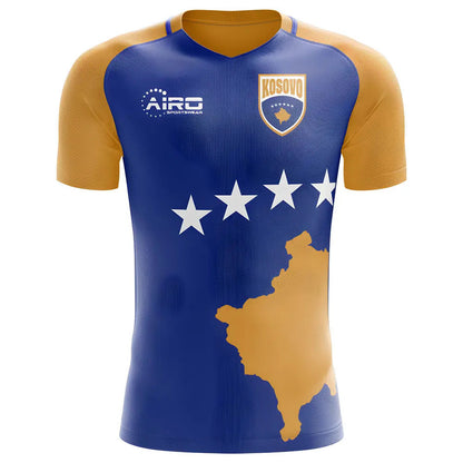 2025-2026 Kosovo Home Concept Football Shirt - Adult Long Sleeve_1