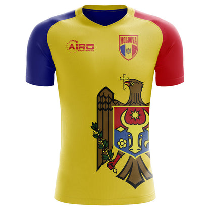 2025-2026 Moldova Home Concept Football Shirt (Kids)_1