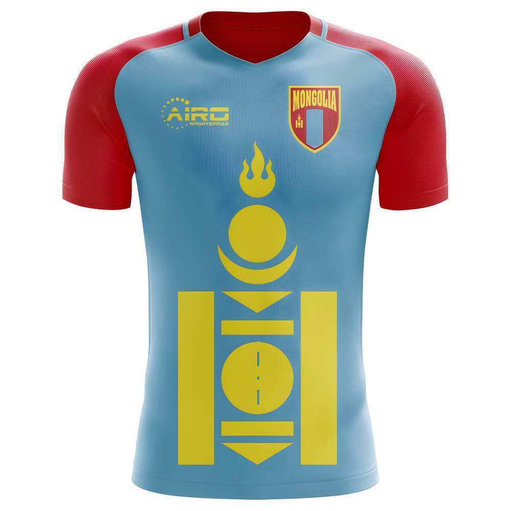 2025-2026 Mongolia Home Concept Football Shirt - Adult Long Sleeve_1