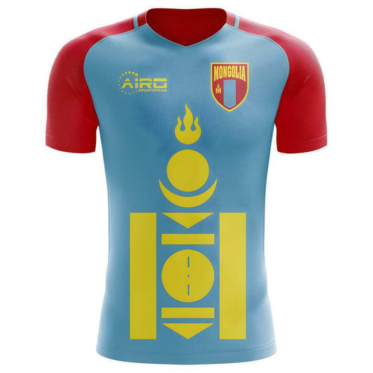 2025-2026 Mongolia Home Concept Football Shirt - Adult Long Sleeve_1