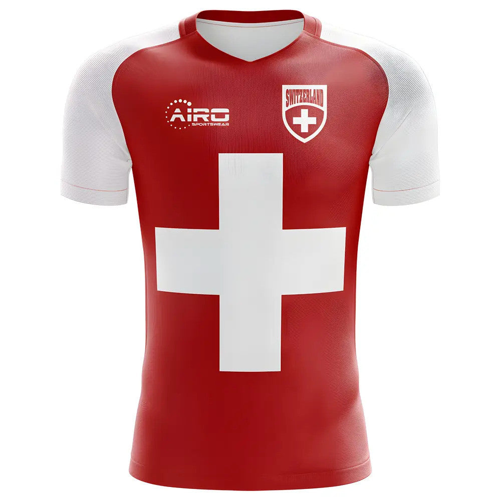 2025-2026 Switzerland Flag Concept Football Shirt_1