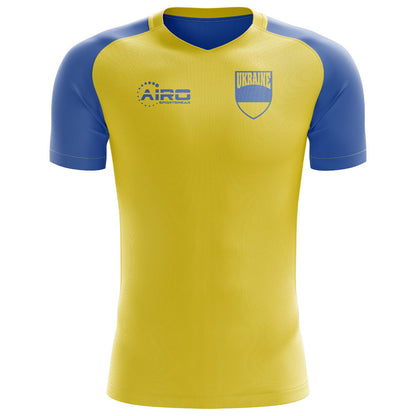 2025-2026 Ukraine Home Concept Football Shirt - Kids (Long Sleeve)_1