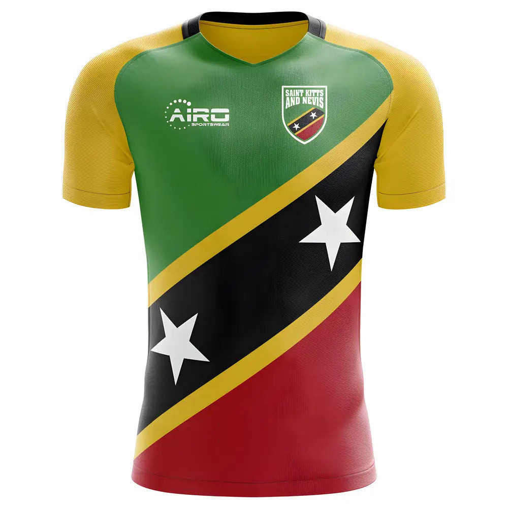 2025-2026 Saint Kitts and Nevis Home Concept Football Shirt - Adult Long Sleeve_1