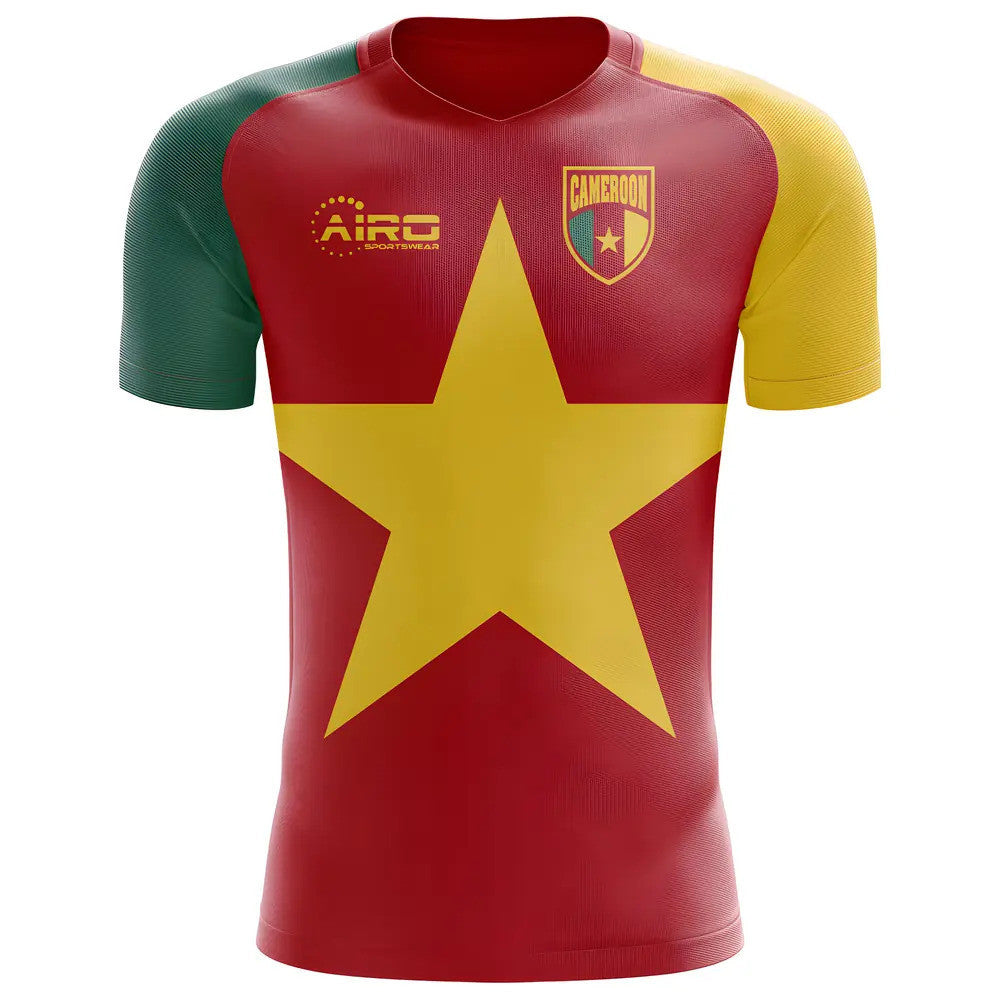 2025-2026 Cameroon Flag Concept Football Shirt_1