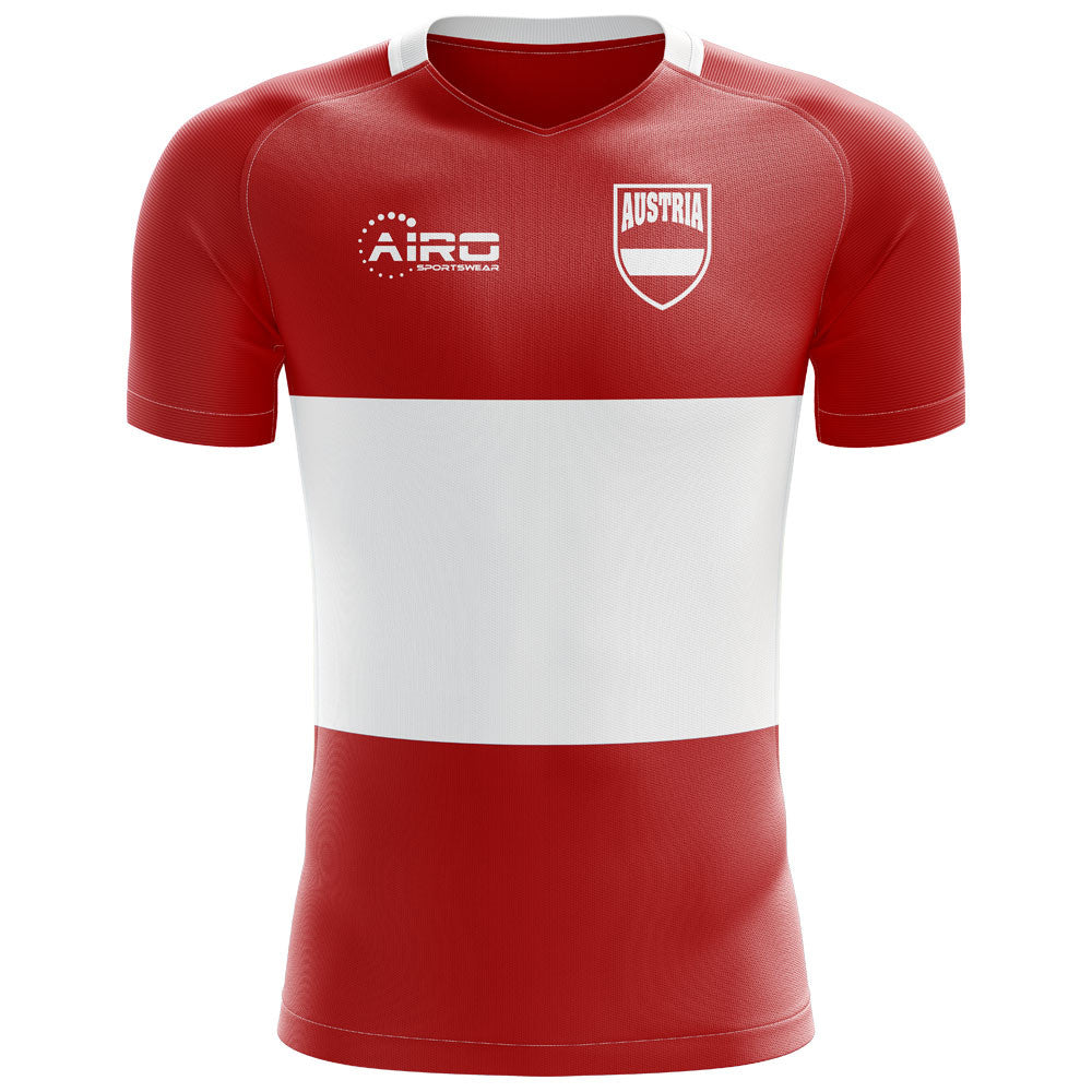 2025-2026 Austria Flag Concept Football Shirt (Kids)_1