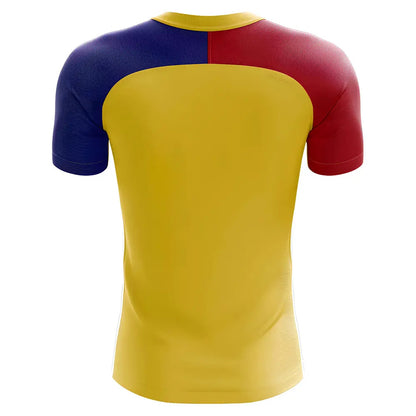 2025-2026 Romania Home Concept Football Shirt - Little Boys_1