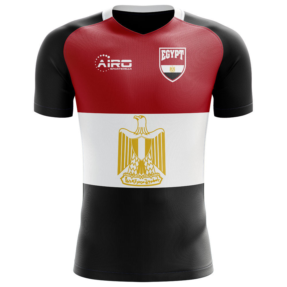 2025-2026 Egypt Flag Concept Football Shirt - Adult Long Sleeve_1