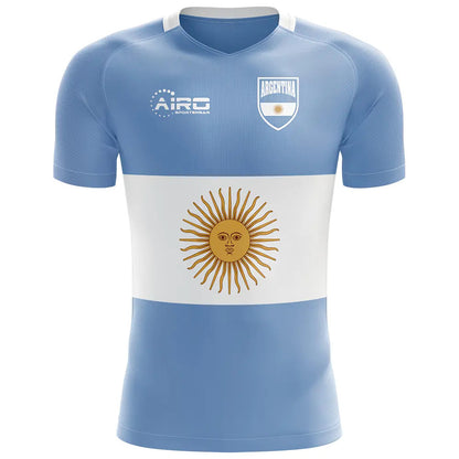 2025-2026 Argentina Flag Concept Football Shirt (Messi 10)_3