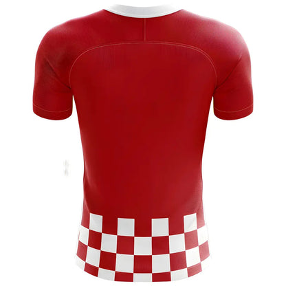 2025-2026 Croatia Flag Concept Football Shirt (Kids)_1