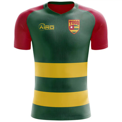 2025-2026 Togo Flag Concept Football Shirt - Baby_1
